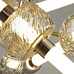 Светодиодная люстра Rovelly Gold варинант исполнения - 3 | Loft Concept в Новосибирске