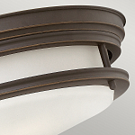 Потолочный светильник для ванных комнат со стеклянным плафоном в форме перевернутого конуса Hinkley варинант исполнения - 23 | Loft Concept в Новосибирске