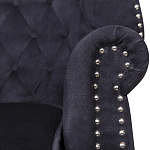 Кресло Charlie Armchair black velour варинант исполнения - 5 | Loft Concept в Новосибирске