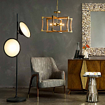 Торшер черный с 2-мя большими лампами Black Diffusers варинант исполнения - 3 | Loft Concept в Новосибирске