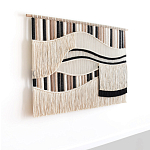 Художественный Гобелен из нитей Макраме Dunes Wall Art варинант исполнения - 1 | Loft Concept в Новосибирске