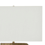 Настольная лампа с прямоугольным белым абажуром Skillful Face варинант исполнения - 2 | Loft Concept в Новосибирске