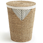 Плетеная корзина для белья Juste Wicker Basket варинант исполнения - 2 | Loft Concept в Новосибирске