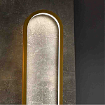 Бра с овальной рамойцвета латунь и черным кругом в центре Midnight Orbit варинант исполнения - 4 | Loft Concept в Новосибирске