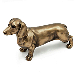 Статуэтка такса с реалистичными деталями и гладкой поверхностью Dachshund Style варинант исполнения - 1 | Loft Concept в Новосибирске
