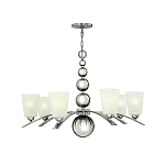 Люстра с матовыми конусными плафонами и декоративными элементами в форме шаров Hinkley варинант исполнения - 14 | Loft Concept в Новосибирске