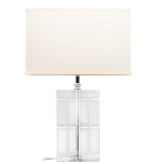 Настольная лампа с прямоугольным абажуром Helmetric shine варинант исполнения - 1 | Loft Concept в Новосибирске