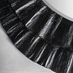 Зеркало в фактурной черной раме в современном стиле Black Maelstrom варинант исполнения - 4 | Loft Concept в Новосибирске