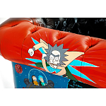 Кресло "Умный Умник" Rick and Morty graffiti chair натуральная кожа  варинант исполнения - 7 | Loft Concept в Новосибирске