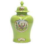 Фарфоровая ваза с крышкой Eden Garden варинант исполнения - 1 | Loft Concept в Новосибирске