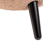 Кресло розовое с обивка из искусственного каракуля Iconic Creation варинант исполнения - 4 | Loft Concept в Новосибирске