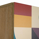 Прикроватная тумба с изображением на ящике Elise Nightstand варинант исполнения - 3 | Loft Concept в Новосибирске