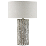 Настольная лампа с каркасом с состаренным эффектом Ancient Column варинант исполнения - 3 | Loft Concept в Новосибирске