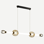 Светодиодный подвесной светильник Rovelly Black варинант исполнения - 2 | Loft Concept в Новосибирске