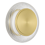 Бра круглое золото/прозрачный Plumpness LED 7 варинант исполнения - 2 | Loft Concept в Новосибирске