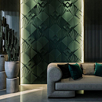 Гипсовая 3D Панель D-03 варинант исполнения - 1 | Loft Concept в Новосибирске