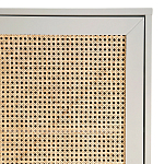 Шкаф с двумя дверцами из плетеного ротанга Tomio Wicker Furniture варинант исполнения - 6 | Loft Concept в Новосибирске