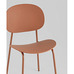 Стул Edie пластик коричневый варинант исполнения - 2 | Loft Concept в Новосибирске