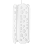 Подвесной светильник белый овальный White Holes варинант исполнения - 3 | Loft Concept в Новосибирске