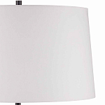 Торшер с основанием в виде стебля с листьями и тканевым абажуром Flowing Leaves варинант исполнения - 4 | Loft Concept в Новосибирске