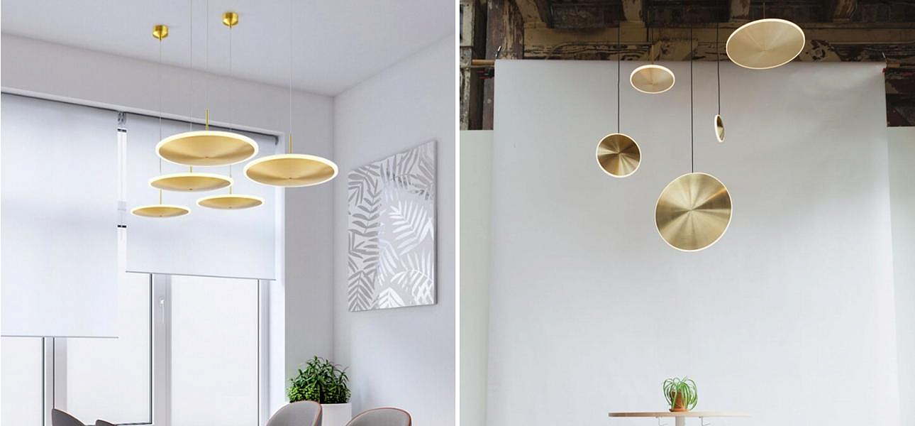 Светильник Chrona by Graypants D40 Gold Vertical Светильник Chrona by Graypants D40 Gold Vertical - Loft-Concept в Новосибирске