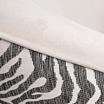 Кресло без подлокотников бежевое с принтом Macrocosm варинант исполнения - 3 | Loft Concept в Новосибирске