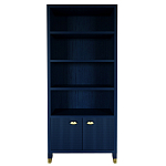 Книжный Стеллаж Elsa Dreams Blue с задней стенкой варинант исполнения - 6 | Loft Concept в Новосибирске