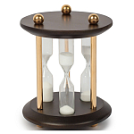 Часы круглые настольные Time Forward песочные варинант исполнения - 1 | Loft Concept в Новосибирске