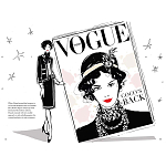 Megan Hess. Coco Chanel: The Illustrated World of a Fashion Icon варинант исполнения - 2 | Loft Concept в Новосибирске