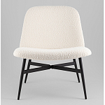 Кресло лаунж Ease белый варинант исполнения - 4 | Loft Concept в Новосибирске