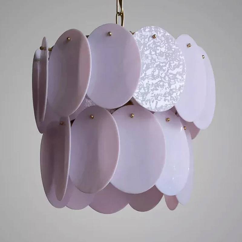 Люстра Pink Sunset Розовый Золотой Люстра Pink Sunset Розовый Золотой в Новосибирске | Loft Concept