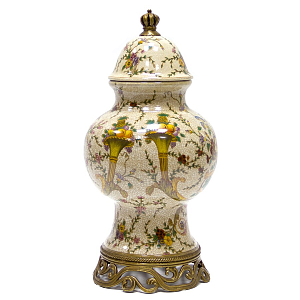 Фарфоровая ваза с крышкой Gifts of Flowers