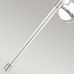 Бра с белым абажуром в форме конуса и прозрачным декоративным кольцом Quoizel варинант исполнения - 7 | Loft Concept в Новосибирске