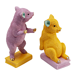 Держатель для книг Multicolored Piglet Bookends варинант исполнения - 2 | Loft Concept в Новосибирске