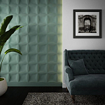 Гипсовая 3D Панель M-23 варинант исполнения - 1 | Loft Concept в Новосибирске