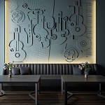 Барельеф ORCHESTRA варинант исполнения - 1 | Loft Concept в Новосибирске