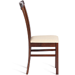 Стул деревянный с узором ручной работы Espresso варинант исполнения - 4 | Loft Concept в Новосибирске