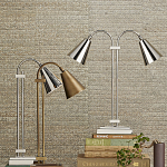 Настольная лампа c двумя поворотными плафонами TwoDirections варинант исполнения - 5 | Loft Concept в Новосибирске