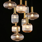 Люстра подвесная Karmelitta Smoky Black варинант исполнения - 1 | Loft Concept в Новосибирске