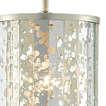 Подвесной светильник в форме цилиндра Speckled Mirror Plates варинант исполнения - 1 | Loft Concept в Новосибирске