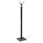 Вешалка с квадратным основанием и 4-мя металлическими крючками Industrial Metal Rust варинант исполнения - 1 | Loft Concept в Новосибирске