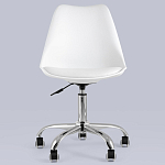 Офисный стул на металлическом основании EGGERY White варинант исполнения - 4 | Loft Concept в Новосибирске