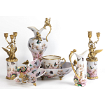 Белое фарфоровое блюдо с изображением бабочек Eden Garden варинант исполнения - 5 | Loft Concept в Новосибирске