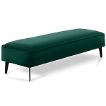 Мягкая банкетка с велюровой обивкой Velours варинант исполнения - 10 | Loft Concept в Новосибирске