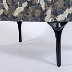 Банкетка с принтом из журавлей Crane варинант исполнения - 4 | Loft Concept в Новосибирске