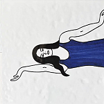 Плитка с узором Рыба пловчиха варинант исполнения - 3 | Loft Concept в Новосибирске