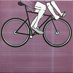 Плитка с узором Осьминог велосипедист варинант исполнения - 6 | Loft Concept в Новосибирске