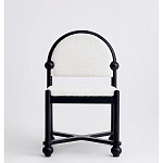 Дизайнерский стул деревянный с полукруглой спинкой Highquality варинант исполнения - 4 | Loft Concept в Новосибирске