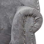 Кресло Charlie Armchair grey velour варинант исполнения - 5 | Loft Concept в Новосибирске