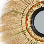 Зеркало с бахромой WICKER MIRROR 100 варинант исполнения - 2 | Loft Concept в Новосибирске